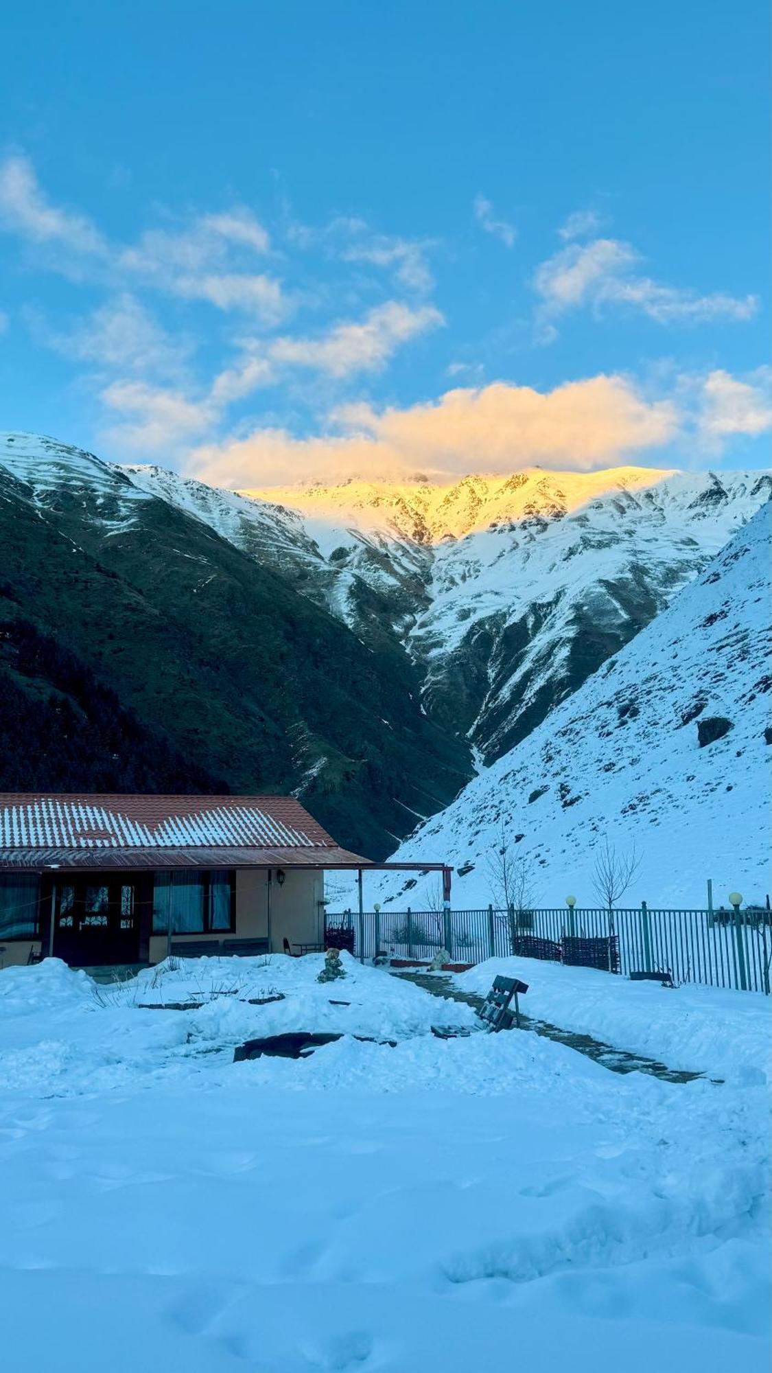 Januka Garden At Sno Villa Kazbegi Eksteriør bilde